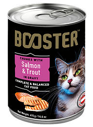 BOOSTER CAT CAN FOOD