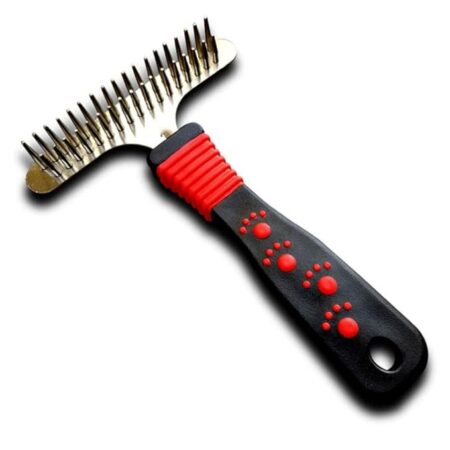 NUNBELL PALM BRUSH DOUBLE SHEDDING RAKE