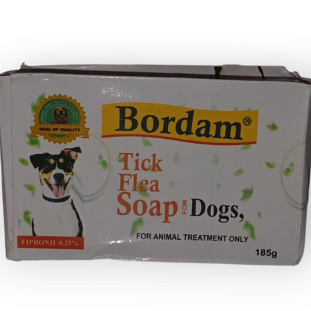 BORDAM TICK & FLEA SOAP FOR DOGS