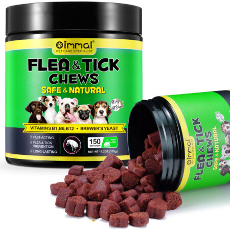 OIMMAL FLEA & TICK CHEWS 150 SOFT CHEWS
