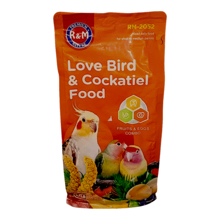 R & M LOVEBIRD & COCKTAIL FOOD