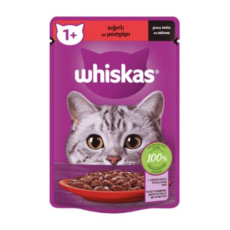 WHISKAS SAUCE FOR KITTEN PRE SACHET (85g)