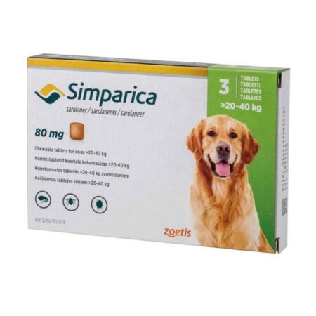 Simparica 80mg (20-40)kg