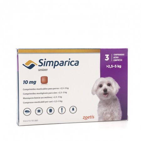 Simparica 10mg (2.5-5)kg